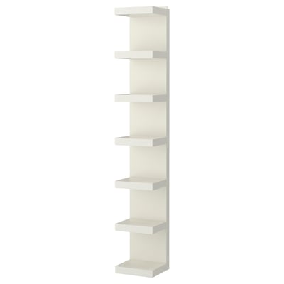 LACK Repisa, blanco, 30x190 cm