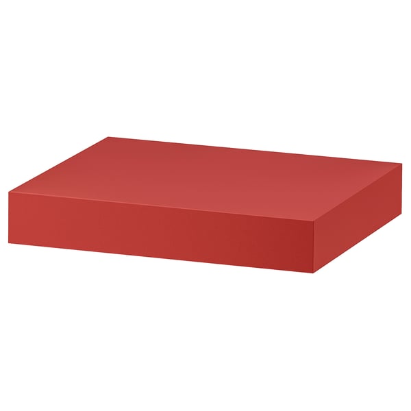 LACK Repisa, rojo, 30x26 cm