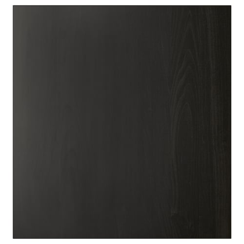 LAPPVIKEN Puerta, negro-café, 60x64 cm