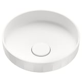 LERSJÖN Lavabo para cubierta, 38x14 cm