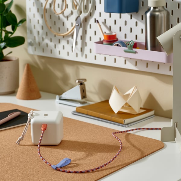 LILLHULT USB-C a USB-C, naranja/lila, 1.5 m