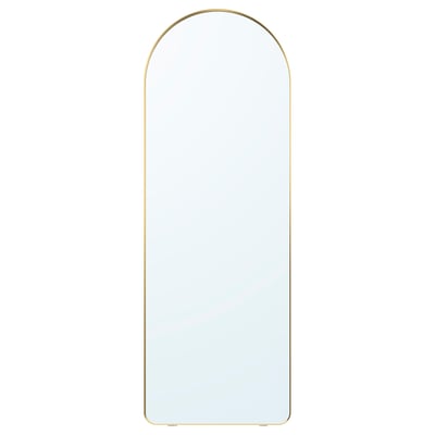LINDBYN Espejo, dorado, 60x170 cm