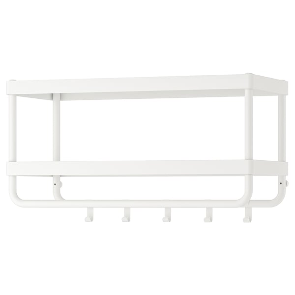 MACKAPÄR Perchero, blanco, 78 cm