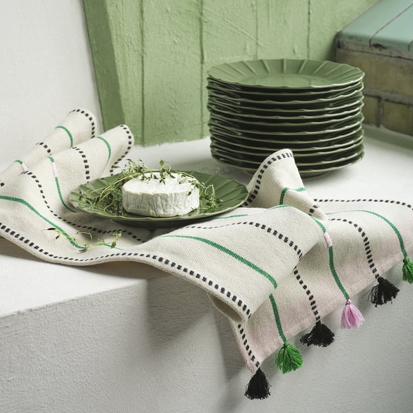 MÄVINN Plato, verde, 24 cm