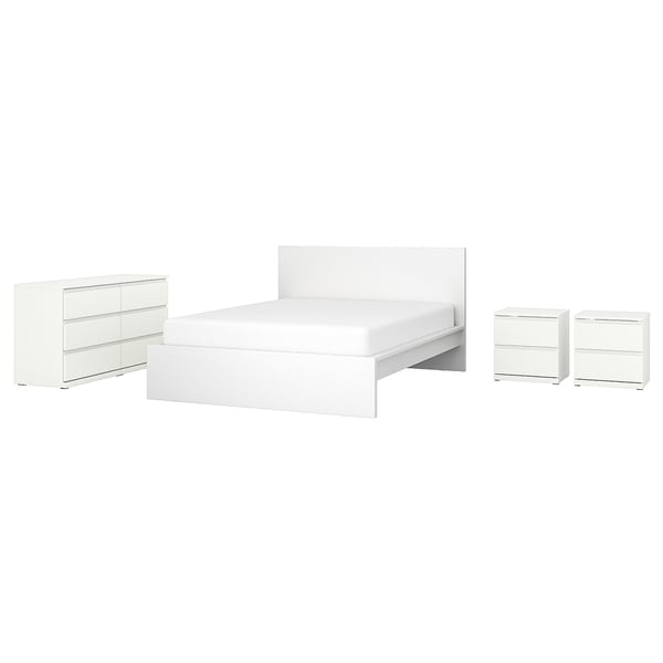 MALM / STORKLINTA Muebles para recámara, 3 piezas