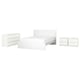 MALM / STORKLINTA Muebles para recámara, 3 piezas