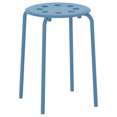 MARIUS Banco, azul, 45 cm