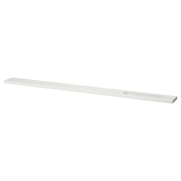 MITTZON Módulo de enchufes, blanco, 140x12 cm