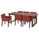 MÖRBYLÅNGA / MÅRENÄS Mesa + 6 sillones