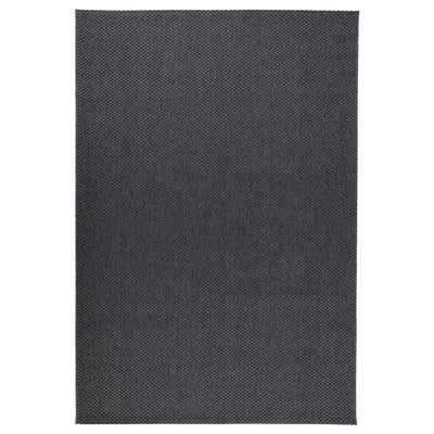 MORUM Tapete interior/exterior, gris oscuro, 200x300 cm