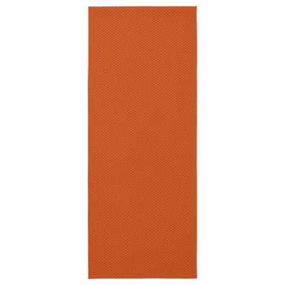 MORUM Tapete interior/exterior, naranja, 80x200 cm