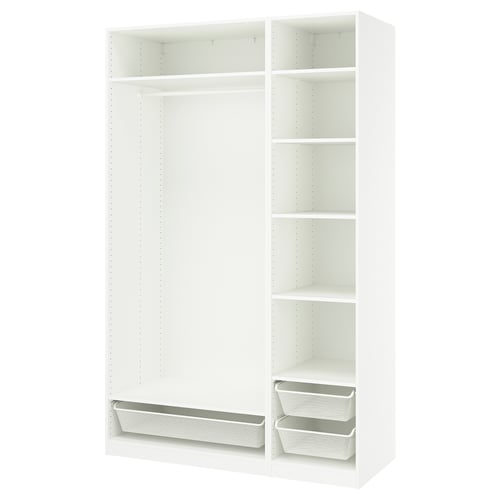 PAX Combinación de clóset, blanco, 150x58x236 cm