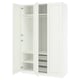 PAX / GULLABERG Combinación de clóset, blanco/blanco, 150x60x236 cm