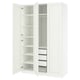 PAX / GULLABERG Combinación de clóset, blanco/blanco, 150x60x236 cm