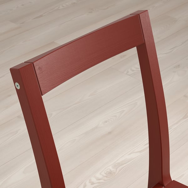 PINNTORP Silla, tinte rojo