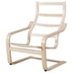 POÄNG Estructura de sillón, chapa abedul