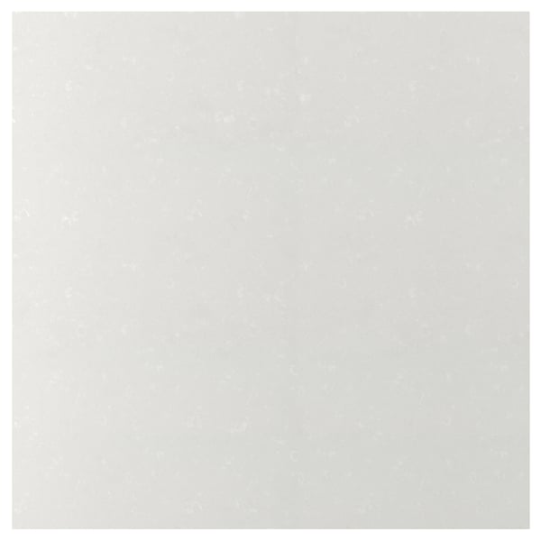 RÅHULT Panel de pared, blanco mate/efecto mármol cuarzo, 1 m²x1.2 cm
