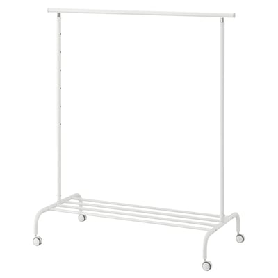 RIGGA Soporte para ropa, blanco