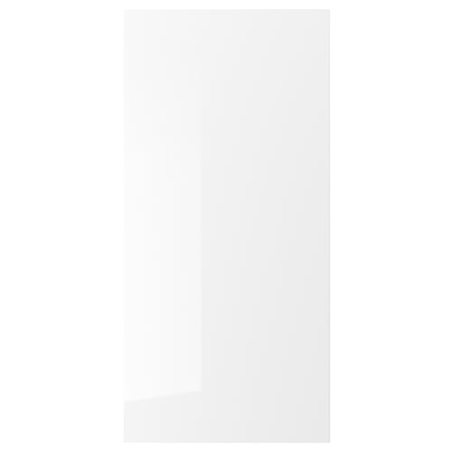 RINGHULT Puerta, alto brillo blanco, 61x127 cm