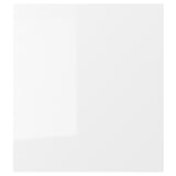 RINGHULT Puerta, alto brillo blanco, 46x51 cm