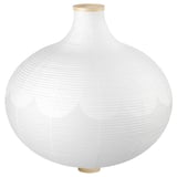 RISBYN Pantalla para lámpara de techo, forma de cebolla/blanco, 57 cm