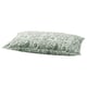 RODGERSIA Funda para almohada, verde/blanco, Queen