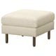 SALTSJÖBADEN Taburete, Vittangi beige claro/blanco