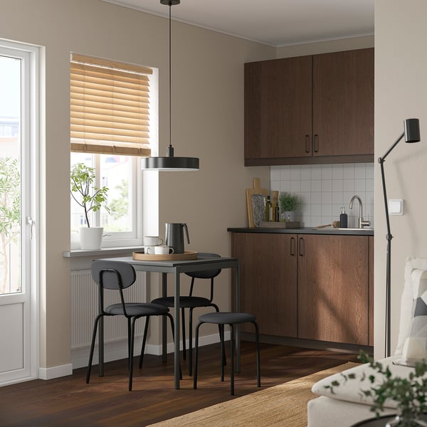 SANDSBERG Silla, carbón/Remmarn carbón