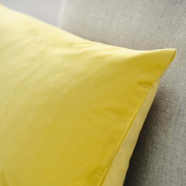 SANELA Funda de cojín, amarillo claro, 50x50 cm