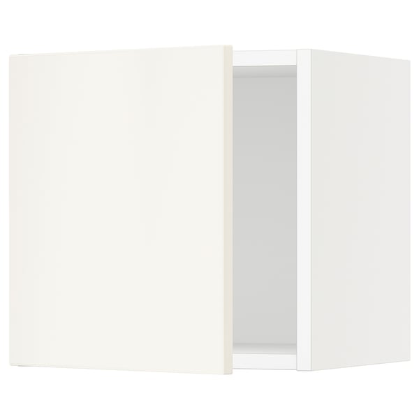 SEKTION Gabin pared 1 puerta c/ estantes, blanco/Veddinge blanco, 38x37x38 cm
