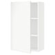 SEKTION Gabin pared 1 puerta c/ estantes, blanco/Voxtorp blanco mate, 61x37x102 cm