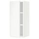 SEKTION Gabin pared 1 puerta c/ estantes, blanco/Voxtorp blanco mate, 31x37x76 cm