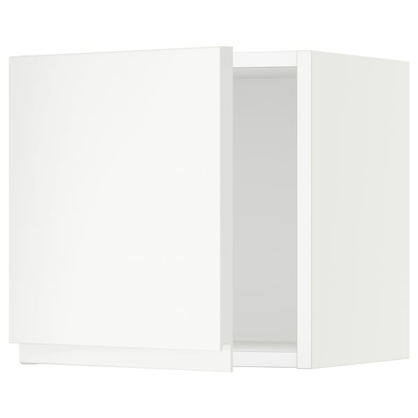 SEKTION Gabin pared 1 puerta c/ estantes, blanco/Voxtorp blanco mate, 38x37x38 cm