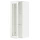 SEKTION Gabin pared 1 puerta vidrio c/ ests, blanco Enköping/blanco efecto madera, 38x37x102 cm