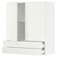 SEKTION Gabin pared 2 puertas 2 cajones, blanco/Vallstena blanco, 91x37x102 cm