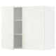 SEKTION Gabin pared 2 puertas c/ estantes, blanco/Vallstena blanco, 91x37x76 cm