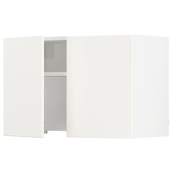 SEKTION Gabin pared 2 puertas p/ campana, blanco/Veddinge blanco, 76x37x51 cm