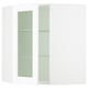 SEKTION Gabin pared esquina 1 puerta c/ests, blanco Enköping/blanco efecto madera, 66x37x76 cm