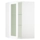 SEKTION Gabin pared esquina 1 puerta c/ests, blanco Enköping/blanco efecto madera, 66x37x102 cm