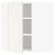 SEKTION Gabin pared esquina 1 puerta c/ests, blanco/Veddinge blanco, 66x37x76 cm