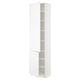 SEKTION Gabinete alto 2 puertas c/estantes, blanco/Axstad blanco mate, 61x37x229 cm