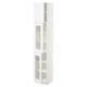 SEKTION Gabinete alto 3 puertas, blanco/Axstad blanco mate, 38x37x203 cm