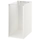 SEKTION Gabinete bajo, blanco, 38.1x61x76.2 cm