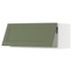 SEKTION Gabinete de pared horizontal, blanco/Axstad verde grisáceo, 91x37x38 cm
