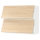SEKTION Gabinete pared 2 puertas horizontal, blanco/Askersund efecto fresno claro, 91x37x76 cm