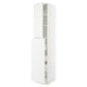 SEKTION / MAXIMERA Gabin alt extb 2 prtas 4 cjnes+ests, blanco/Voxtorp blanco mate, 46x61x229 cm