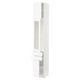 SEKTION / MAXIMERA Gabinete alto 3 puertas 2 cajones, blanco Enköping/blanco efecto madera, 38x37x229 cm