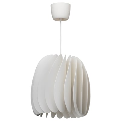 SKYMNINGEN Lámpara de techo, blanco, 42 cm