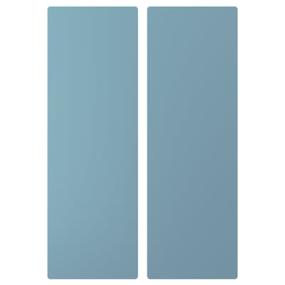 SMÅSTAD Puerta, azul, 30x90 cm