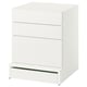 SMÅSTAD / UPPFÖRA Cómoda de 3 cajones, blanco/blanco, 60x65x76 cm